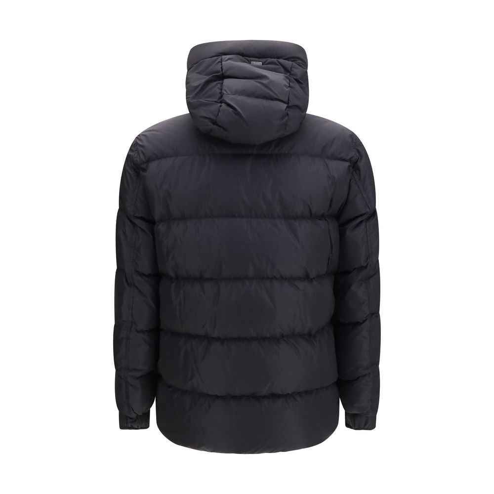 Black Goose Down Shell Jacket