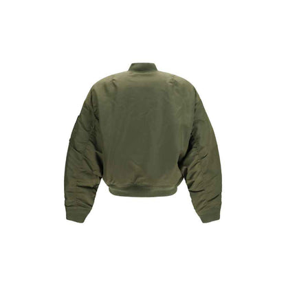 Bicolor Nylon Bomber