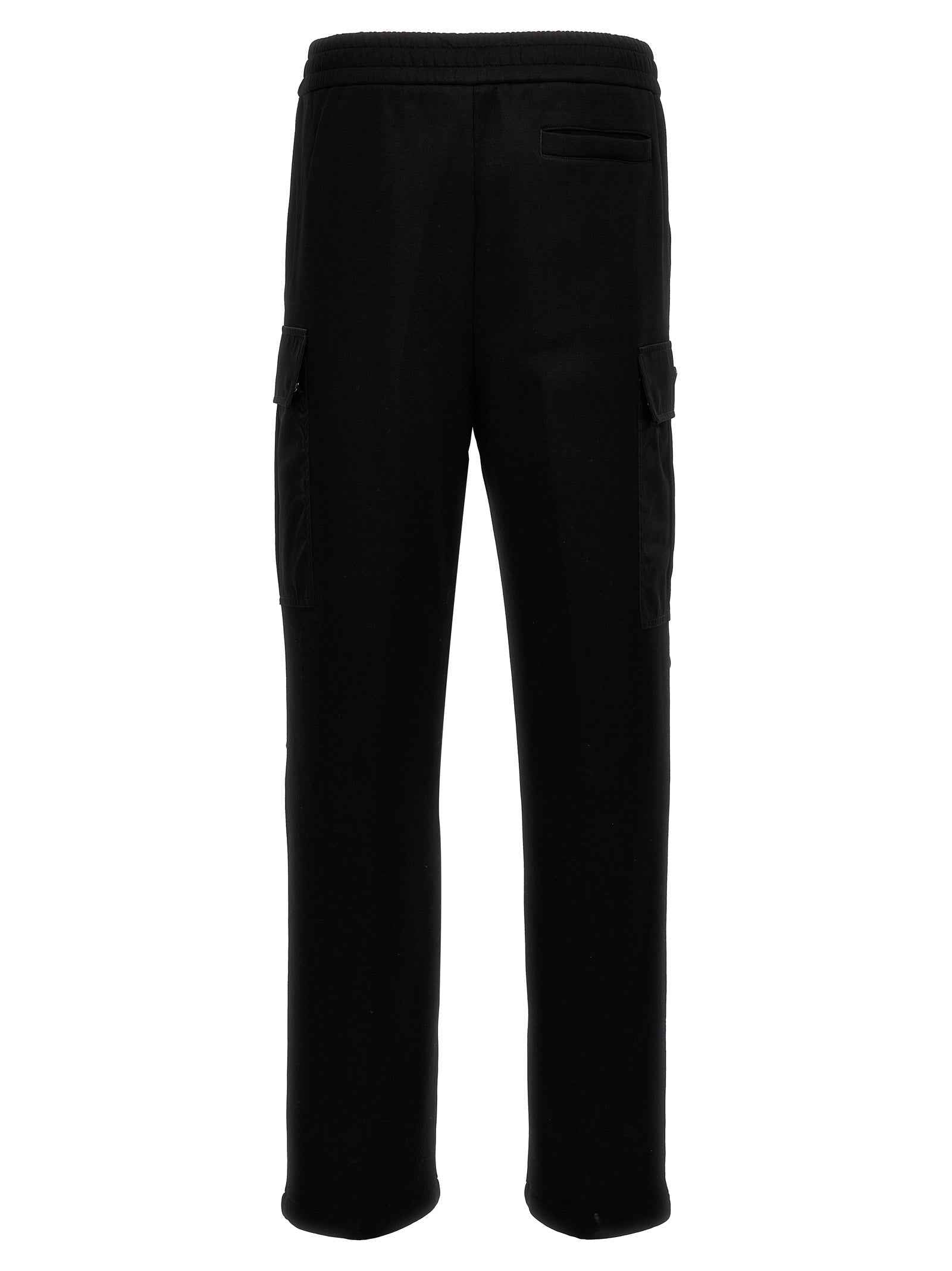 Black Cotton Joggers (Workout Pants)