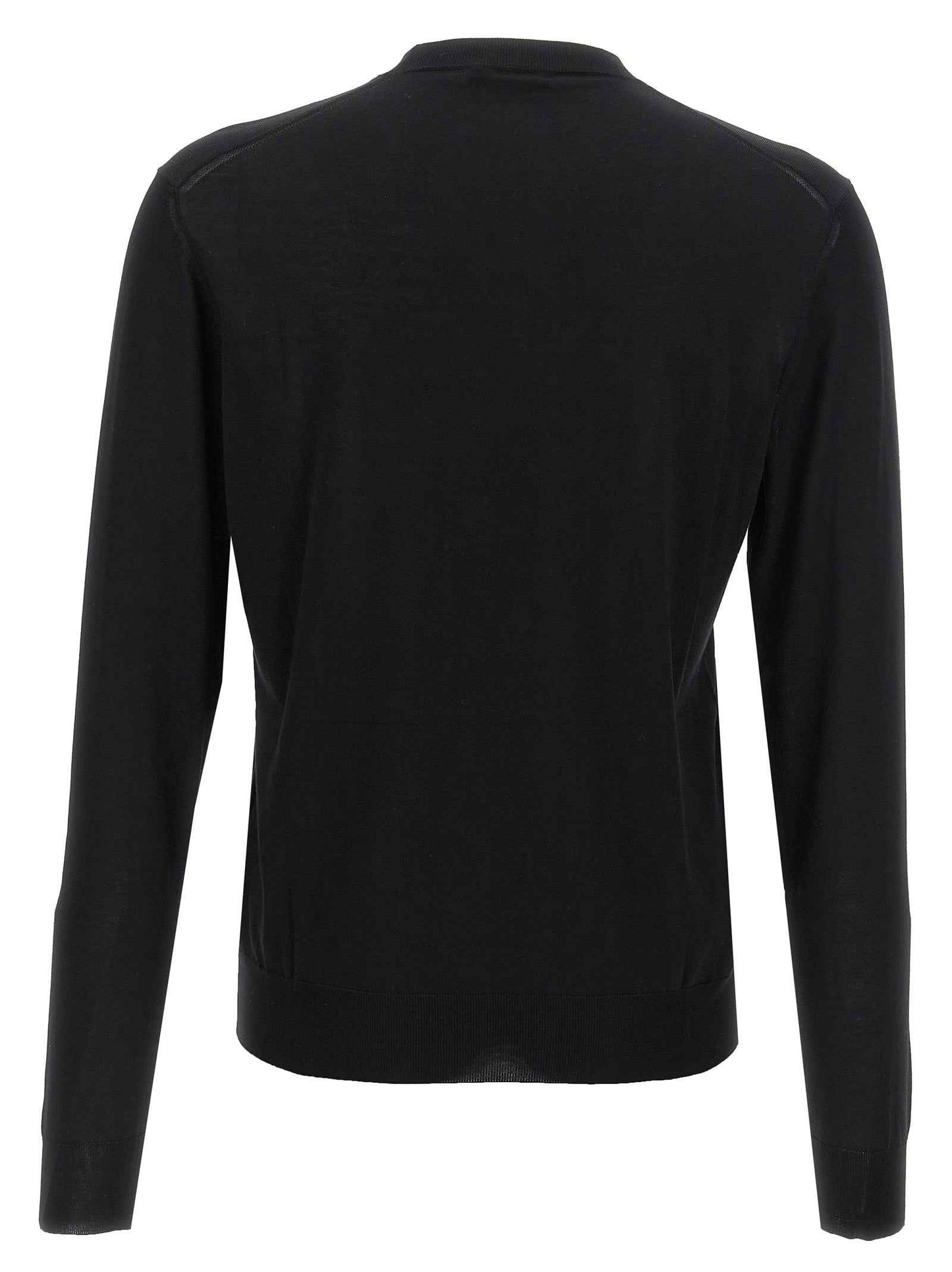 Black Silk Cardigan