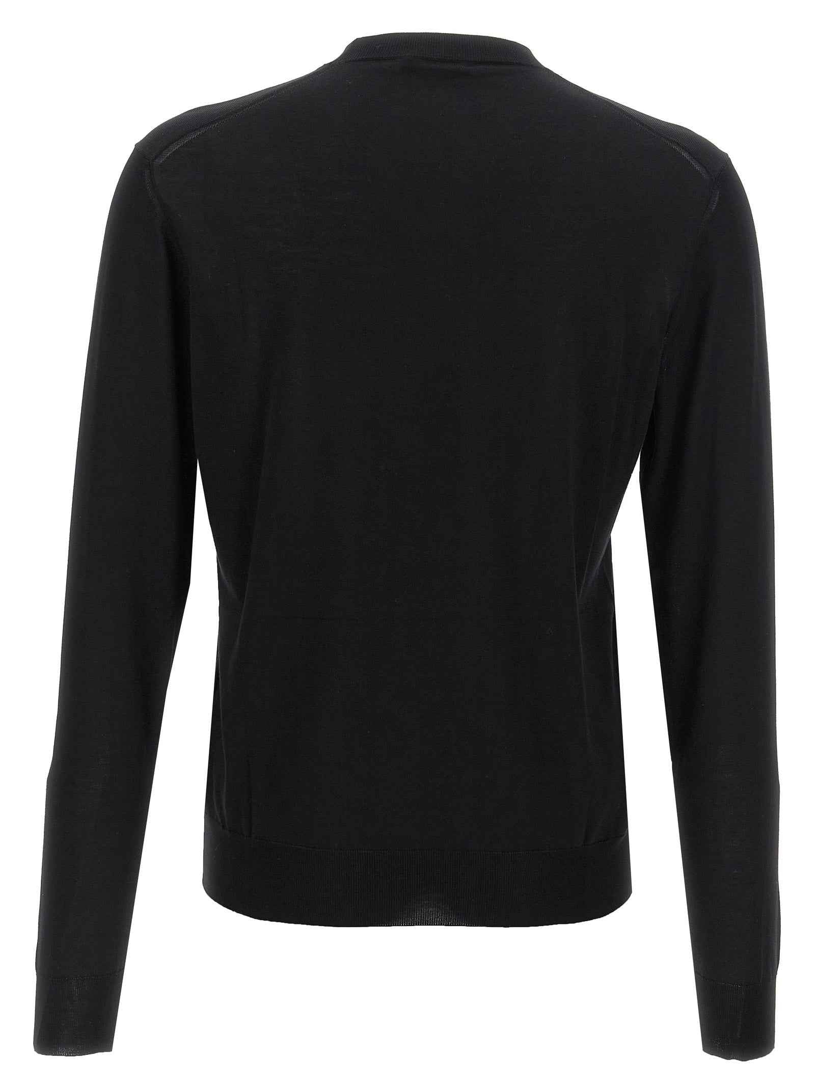 Black Silk Cardigan