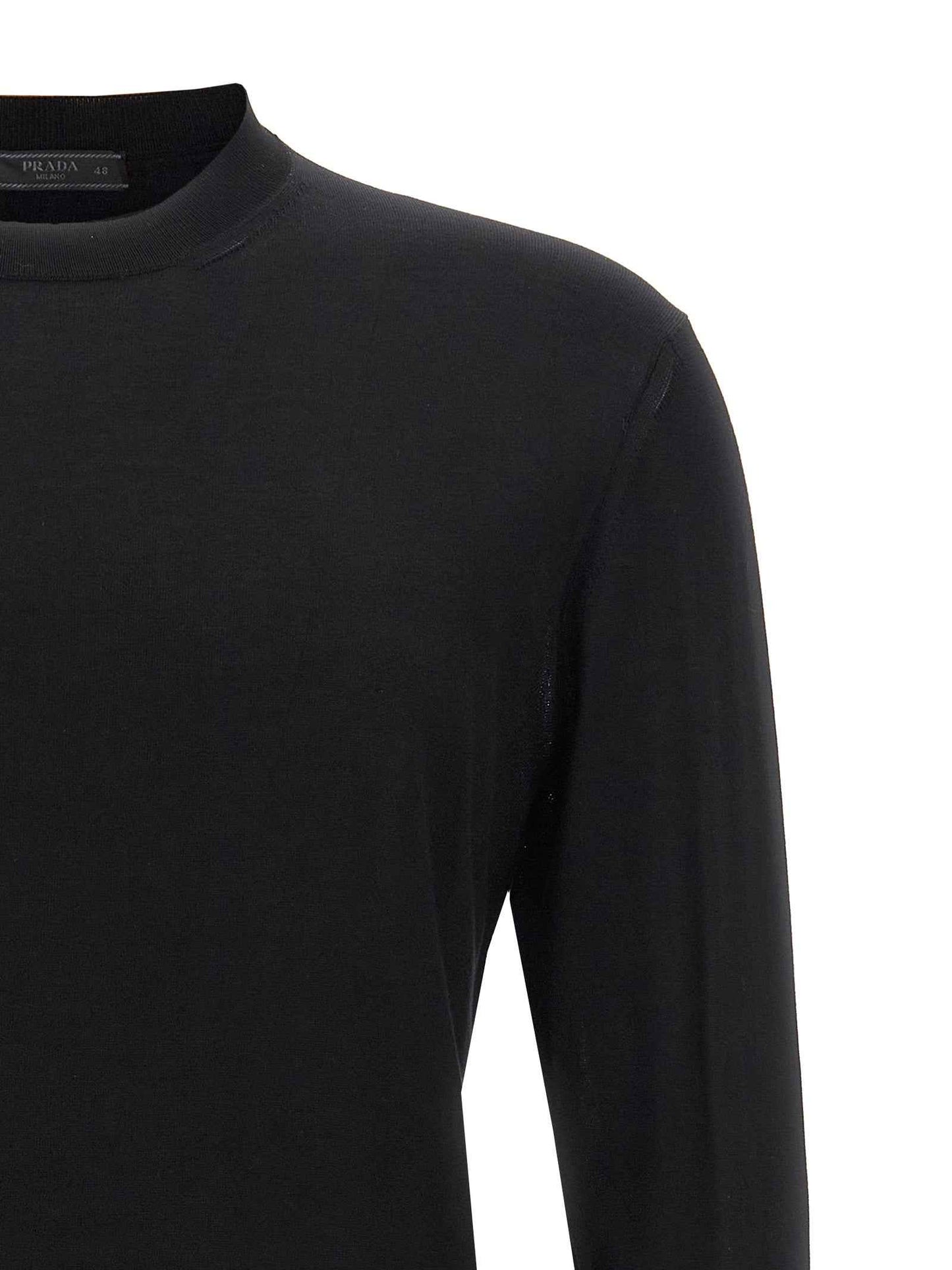 Black Silk Cardigan