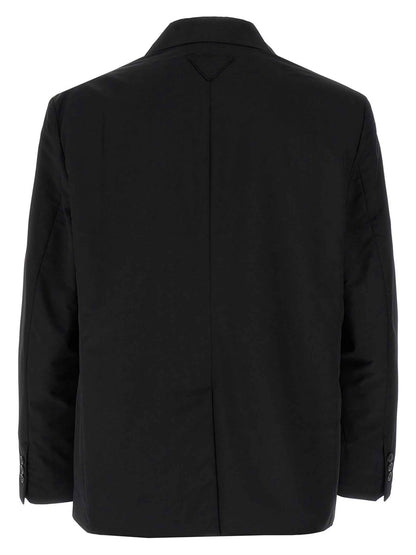 Black Virgin Wool Blazer