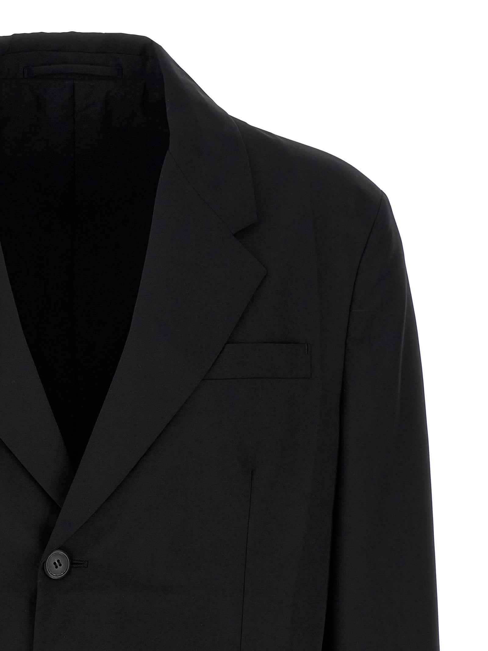 Black Virgin Wool Blazer