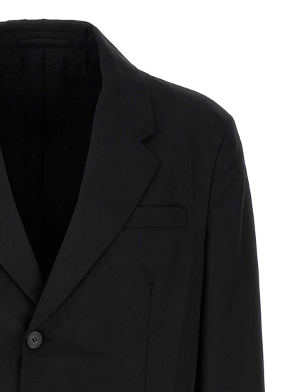 Black Virgin Wool Blazer