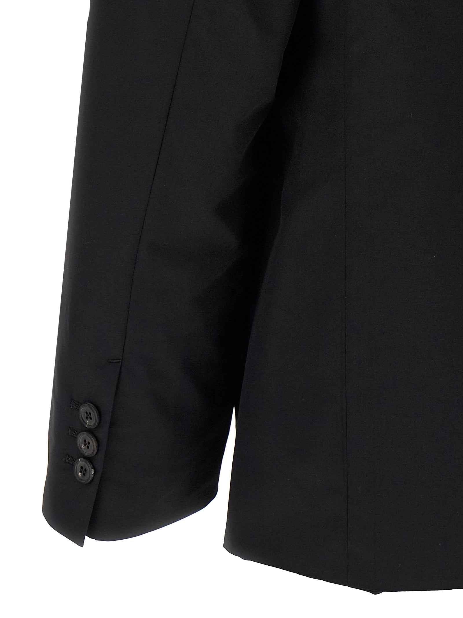 Black Virgin Wool Blazer