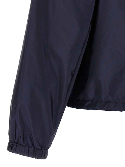 Blue Recycled Polyamide Jacket