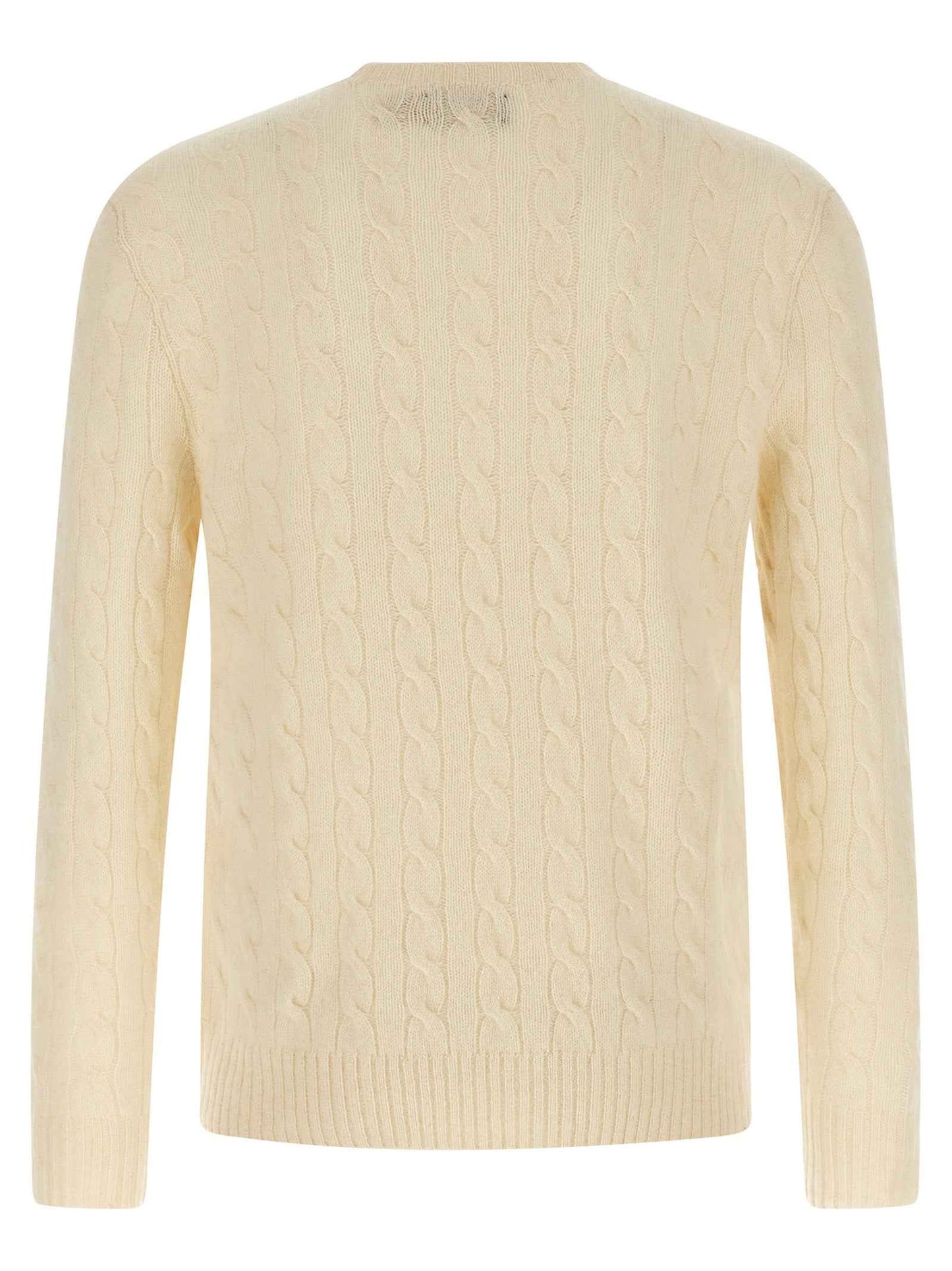 White Wool Cardigan