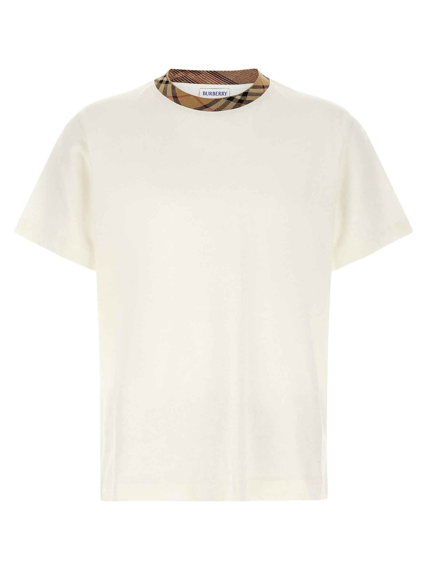 Beige Cotton T-Shirt