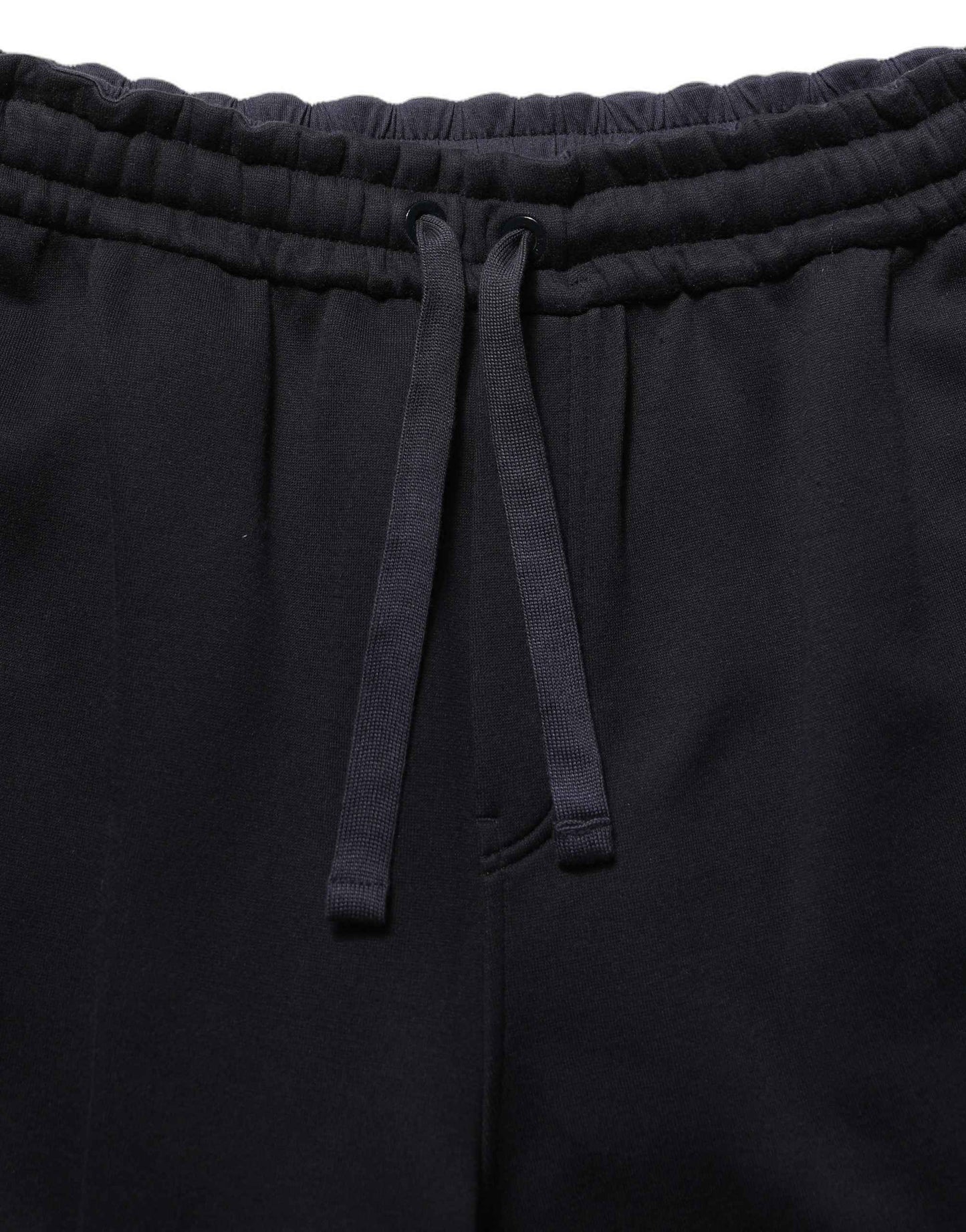 Dark Blue Relaxed Wide Leg Men Jogger Pants