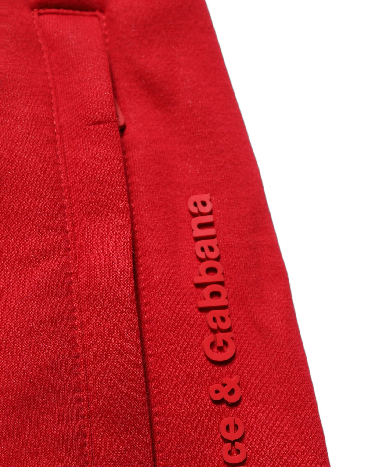 Red Cotton Drawstring Jogger Men Trouser Pants
