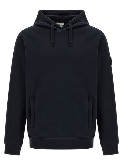 Blue Cotton Sweatshirt
