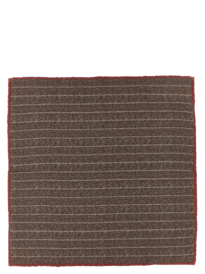 Brown Silk Scarf