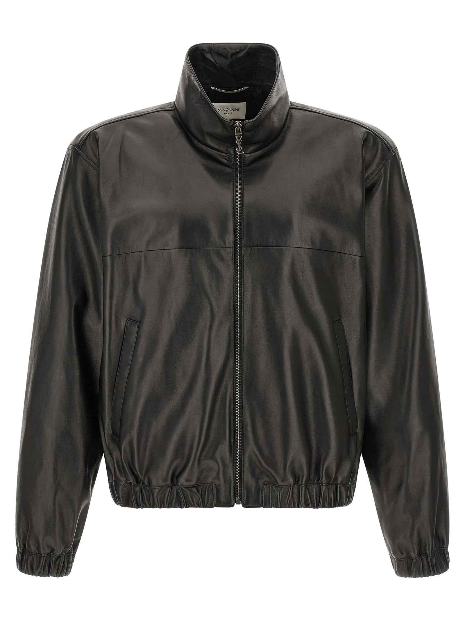 Black Lamb Leather Leather Jacket