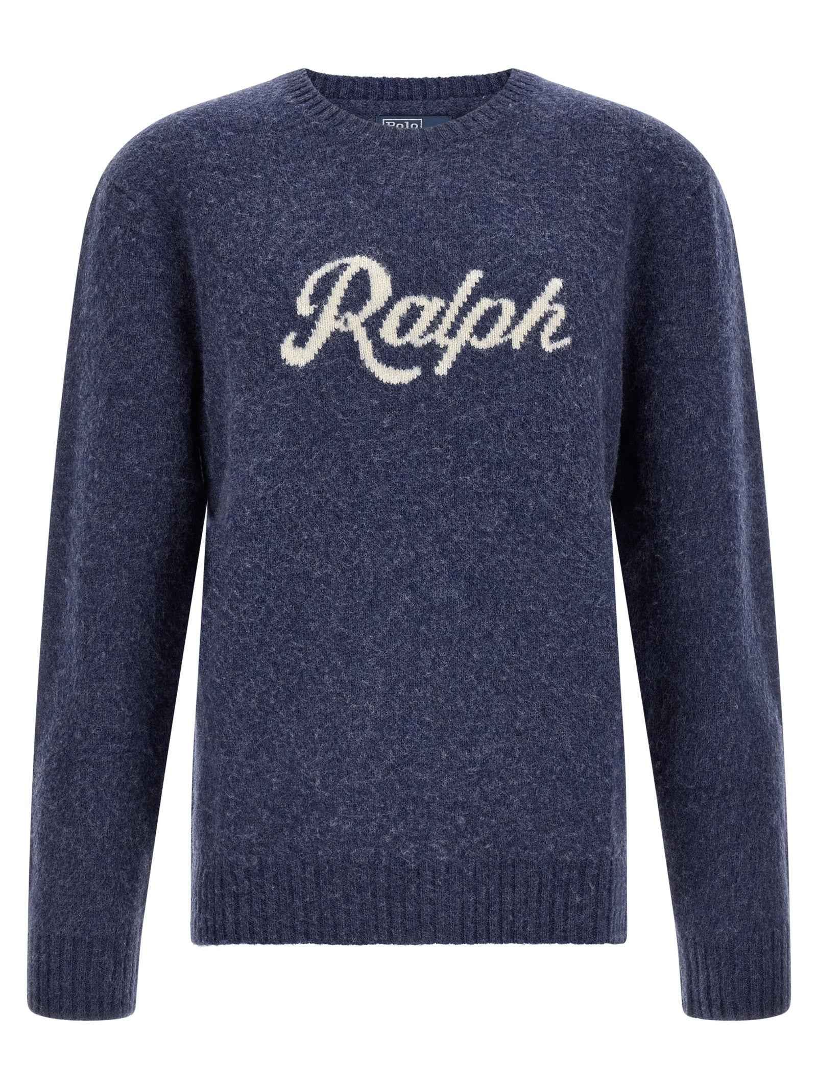 Blue Wool Cardigan