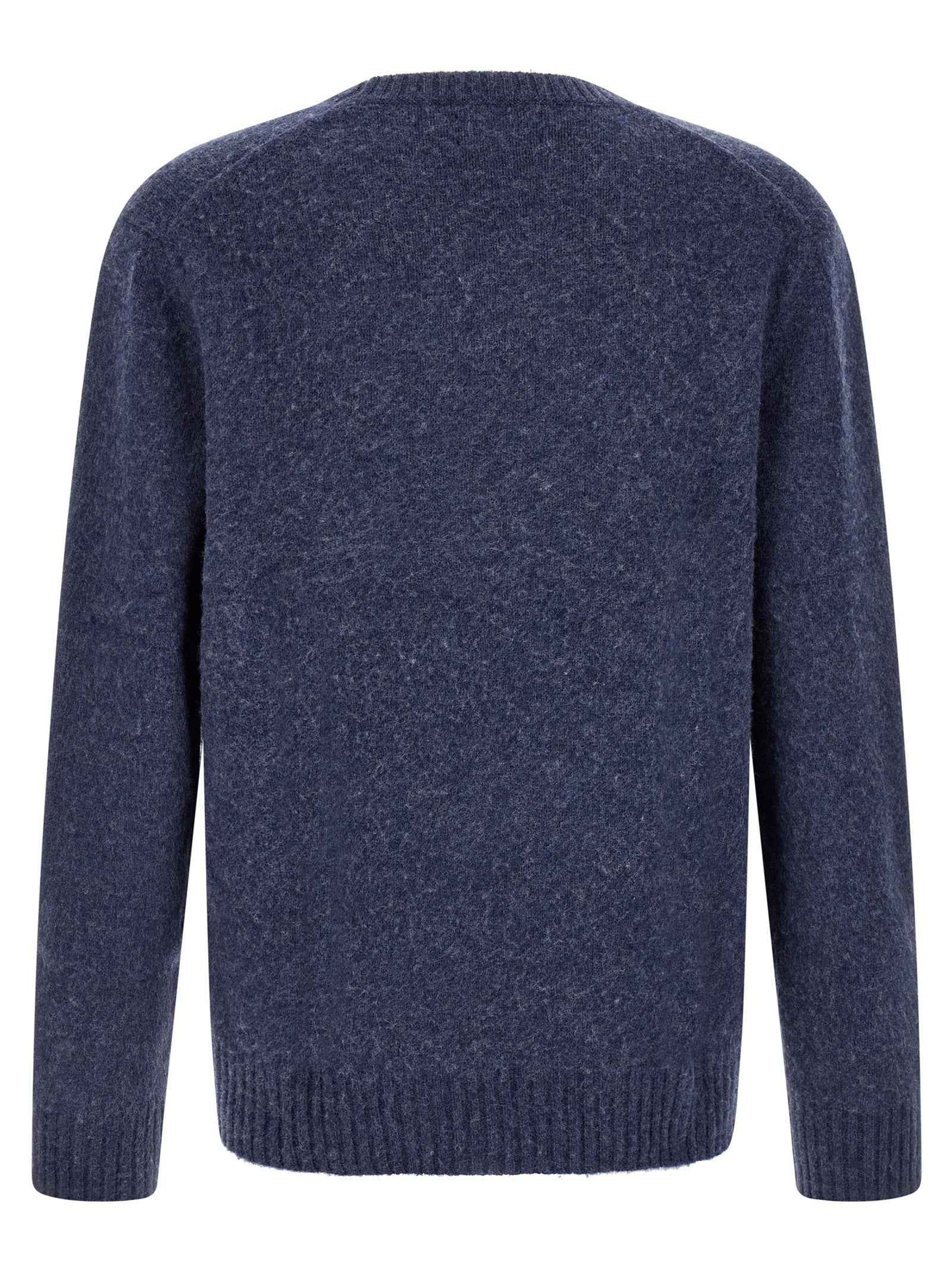 Blue Wool Cardigan