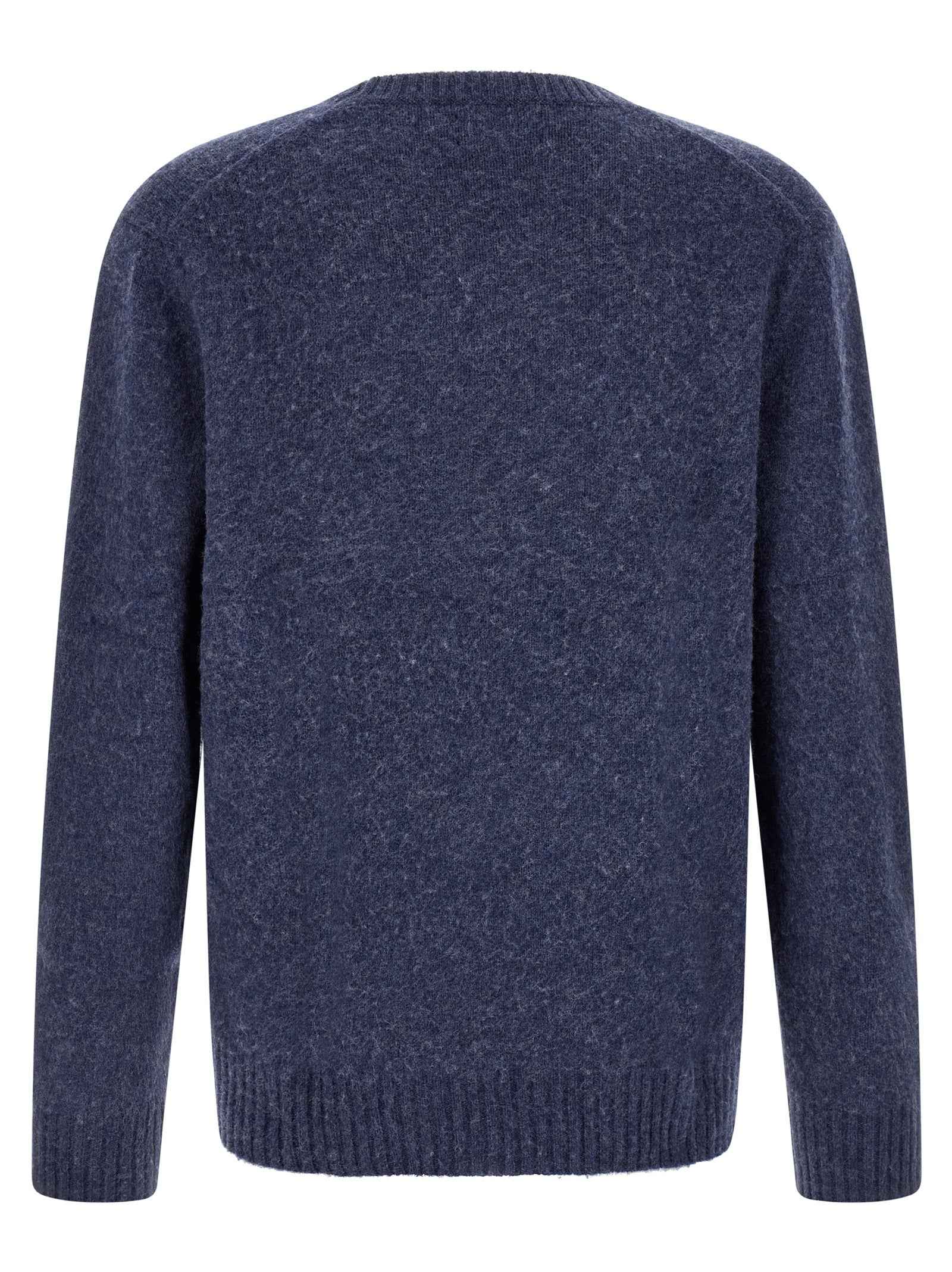 Blue Wool Cardigan