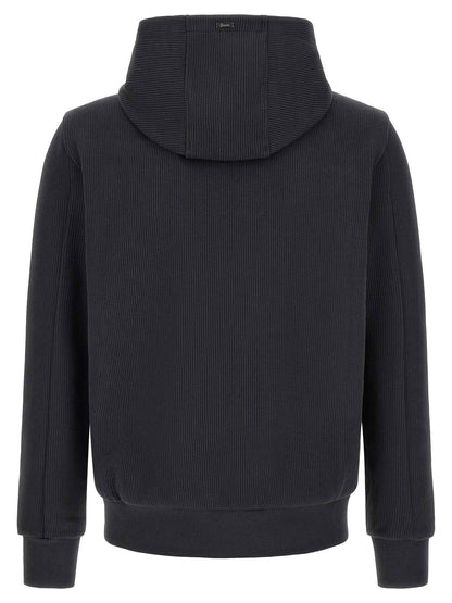 Blue Cotton Shell Jacket