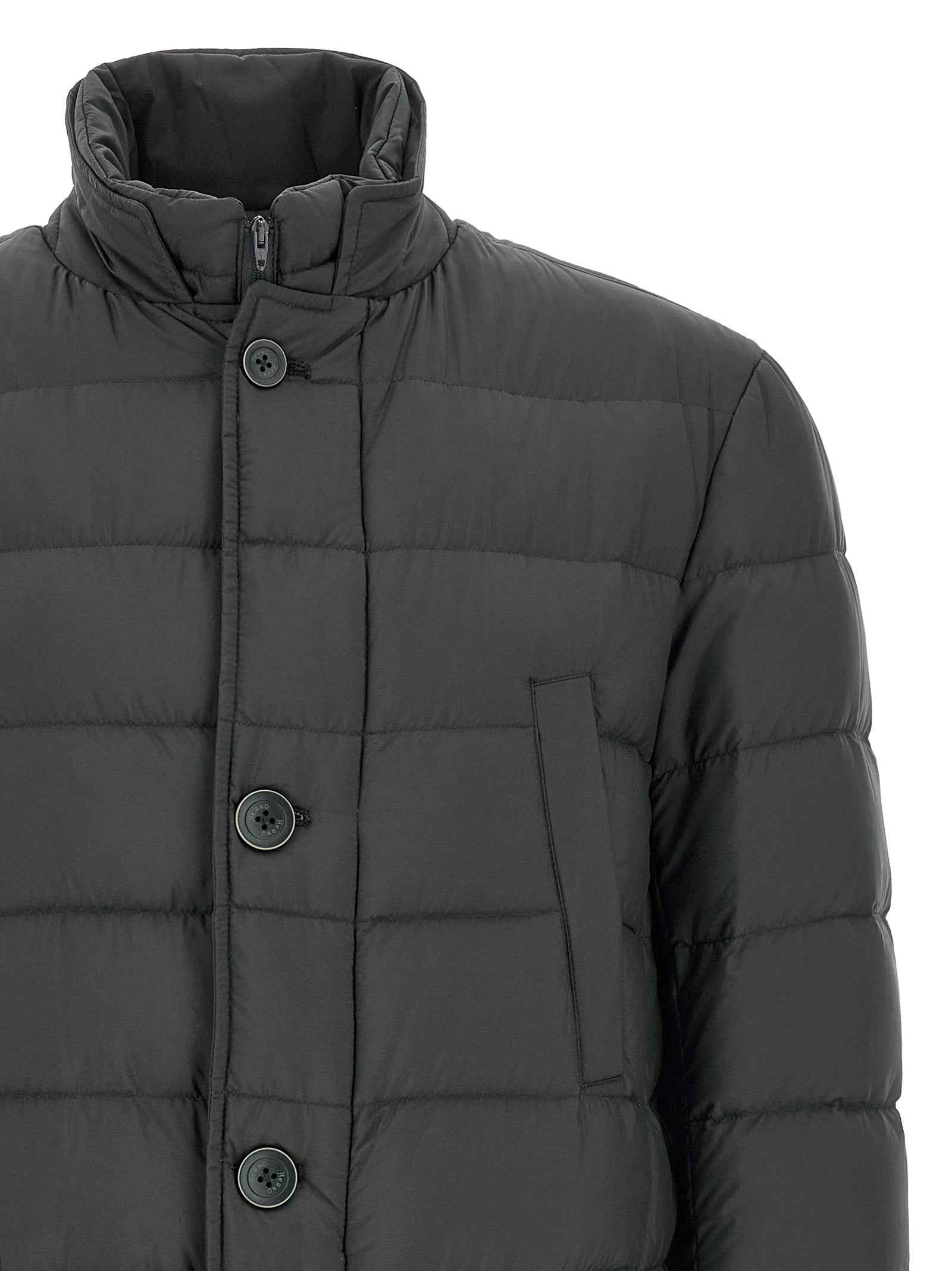 Gray Polyamide Coat