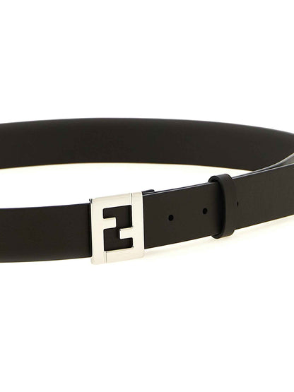 Brown Calfskin Regular Belt