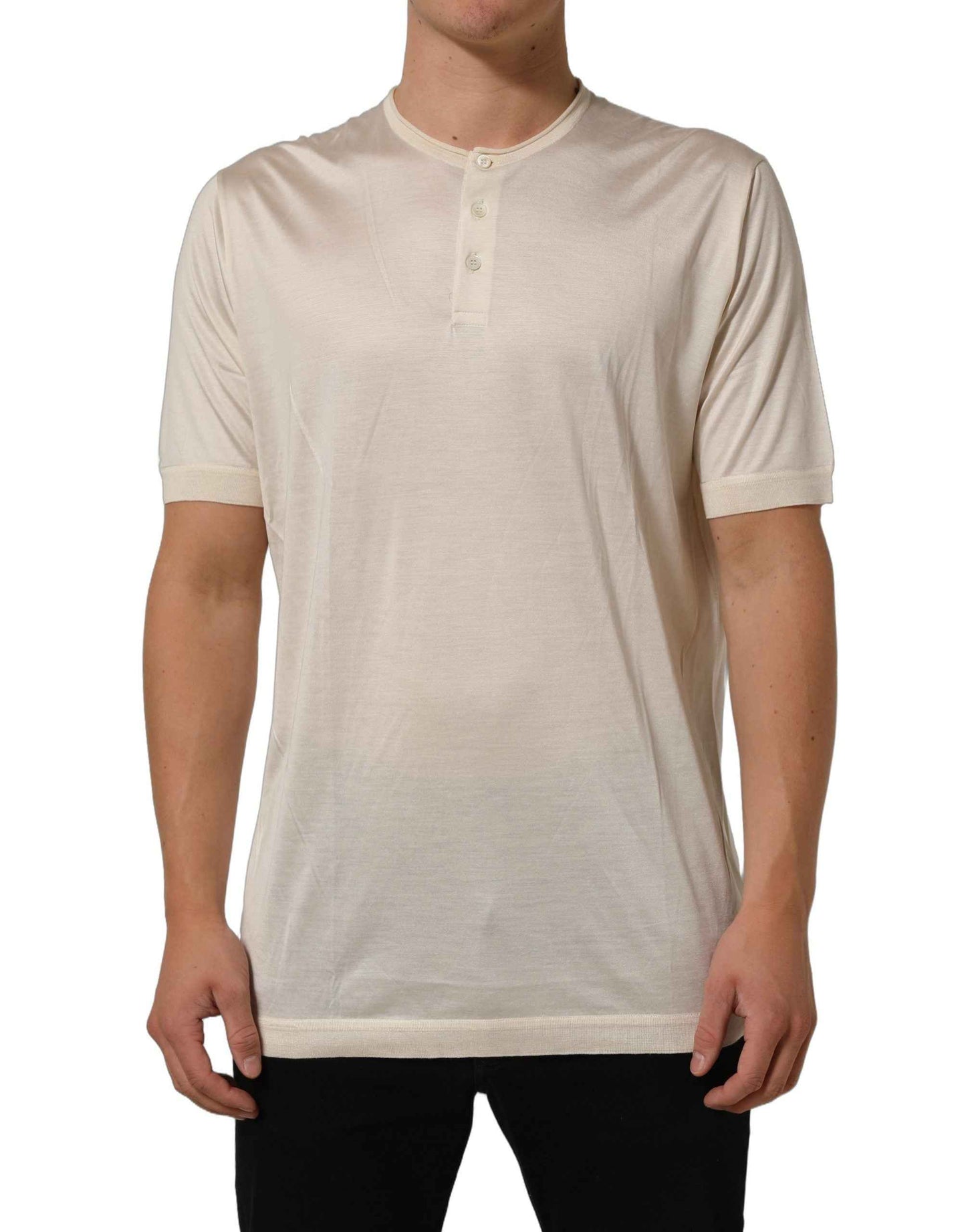 White Short Sleeve Collared Polo T-shirt
