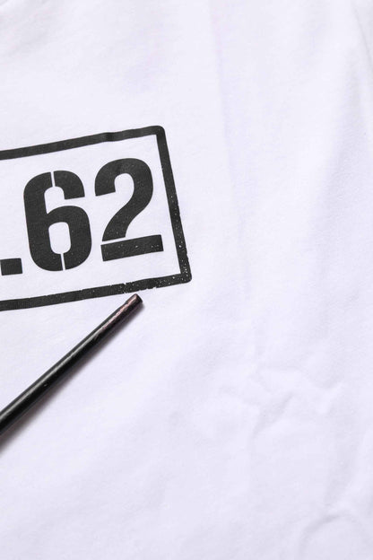 White DG 58.62 Cotton Crew Neck Men T-shirt