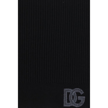 Black Wool Oves Aries Scarf