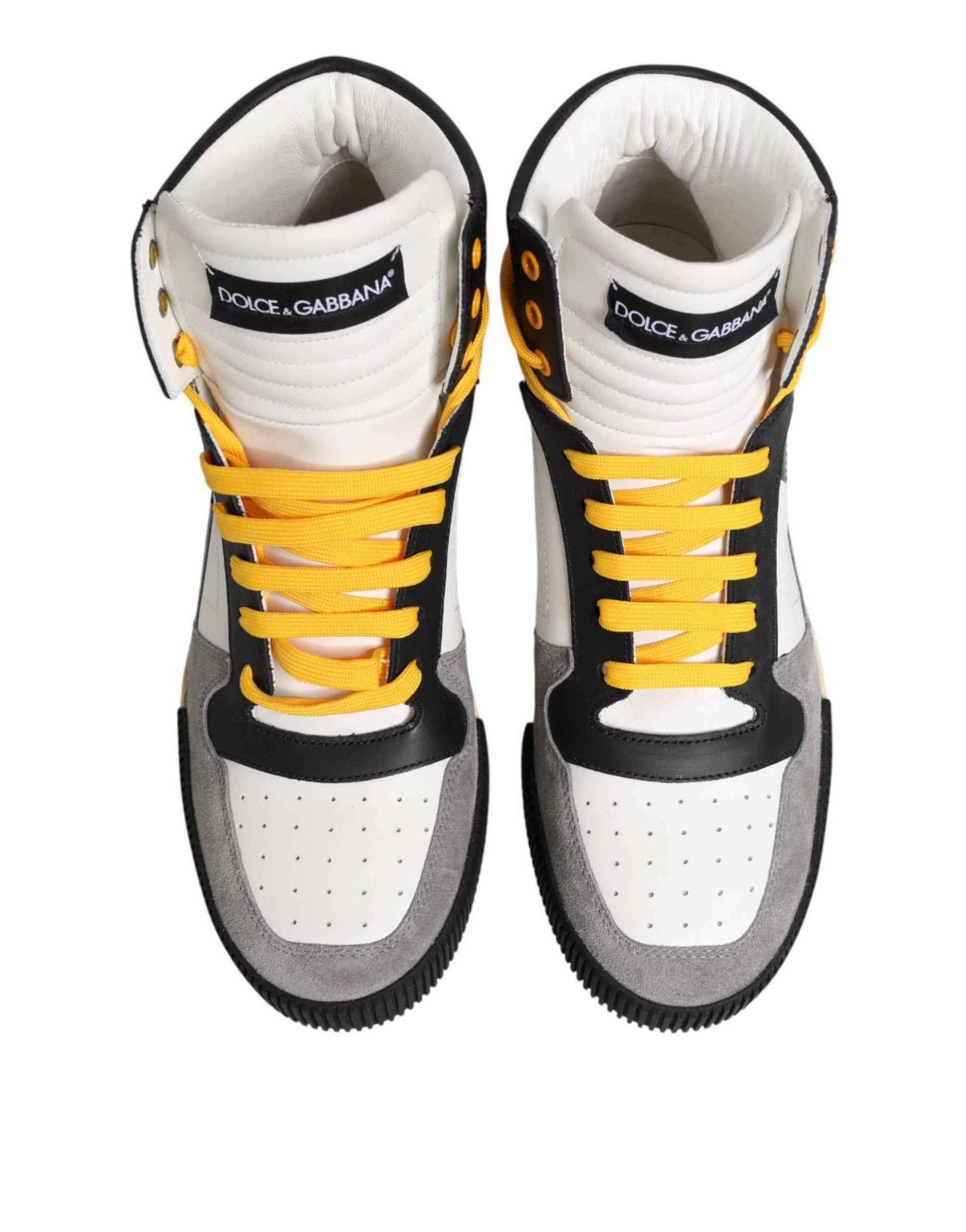 Multicolor Calf High Top Sneakers Shoes