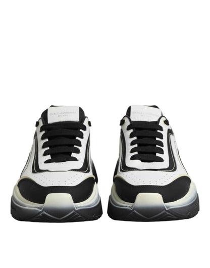 White Black Daymaster Two Tone Sneaker Shoes
