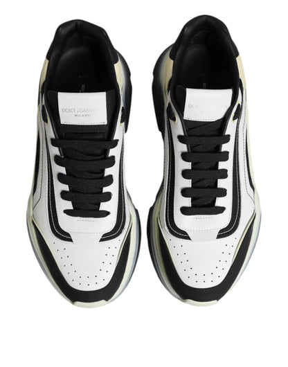 White Black Daymaster Two Tone Sneaker Shoes