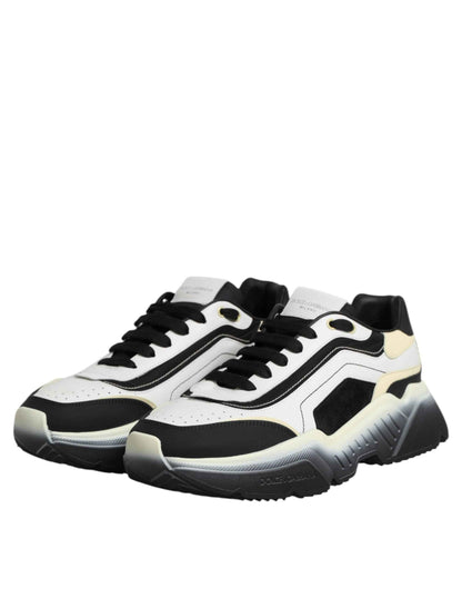 White Black Daymaster Two Tone Sneaker Shoes