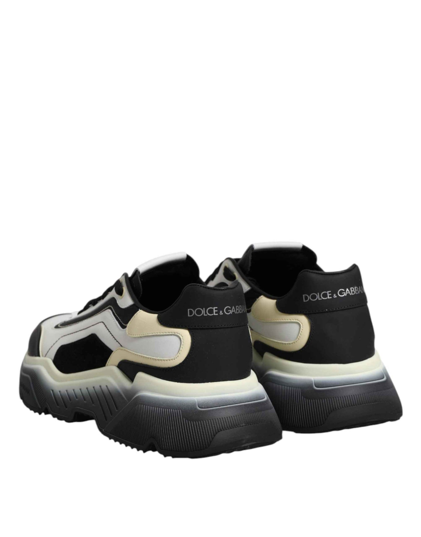 White Black Daymaster Two Tone Sneaker Shoes