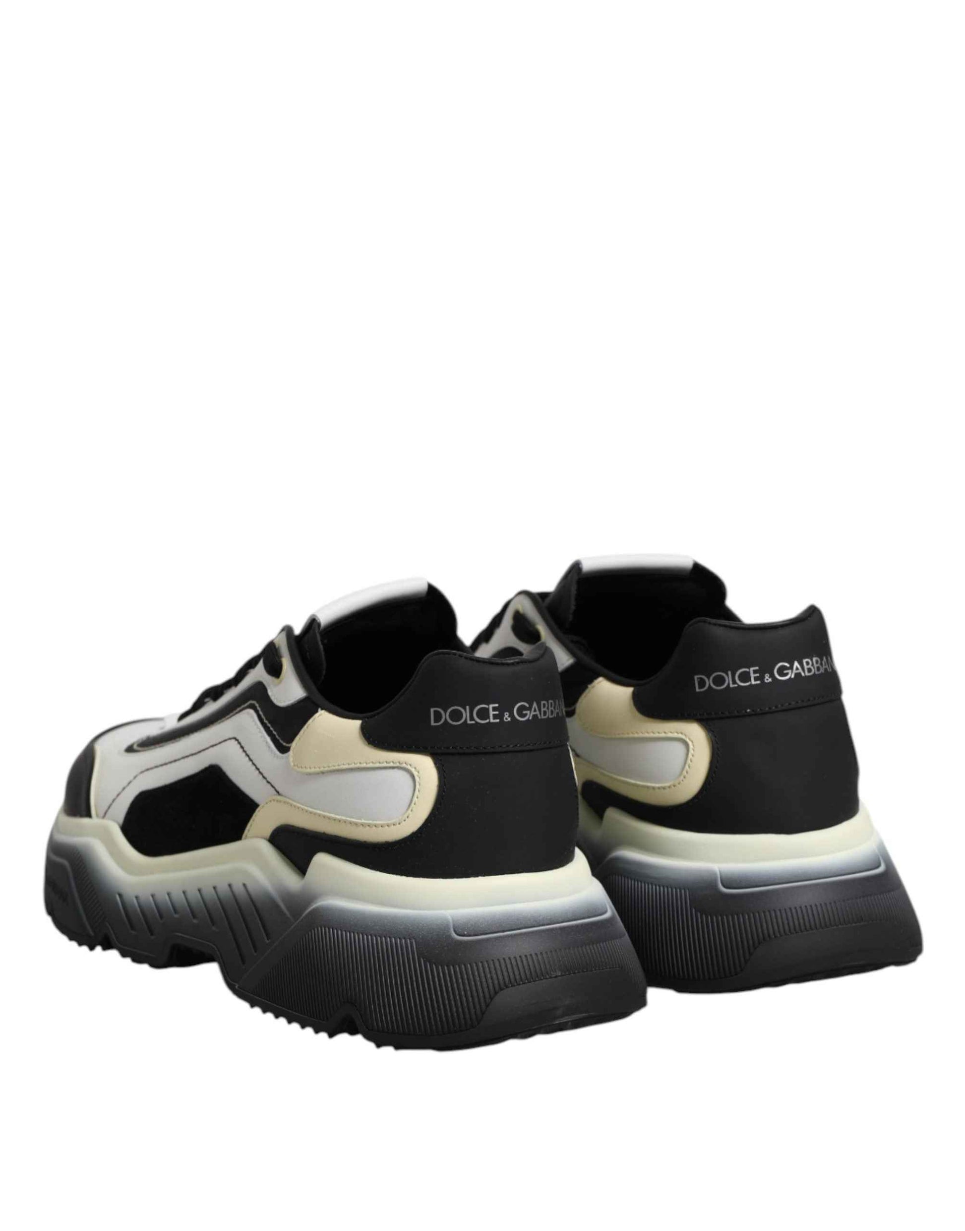 White Black Daymaster Two Tone Sneaker Shoes