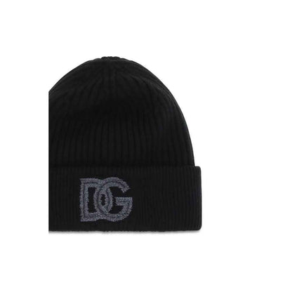 Black Wool Oves Aries Beanie