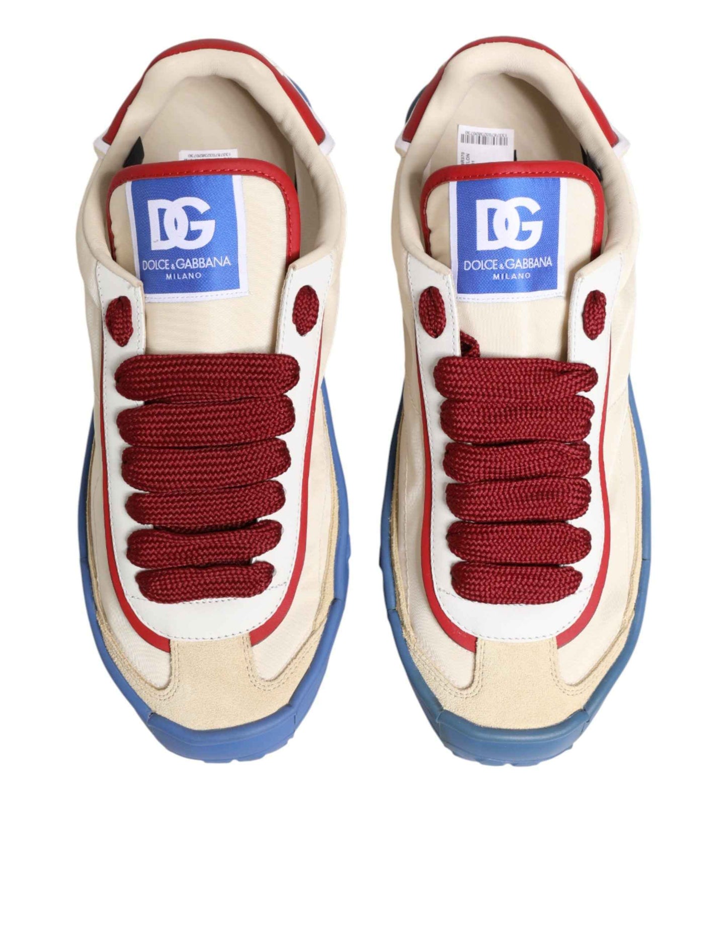 Multicolor Old Runner Lace-Up Sneakers Shoes