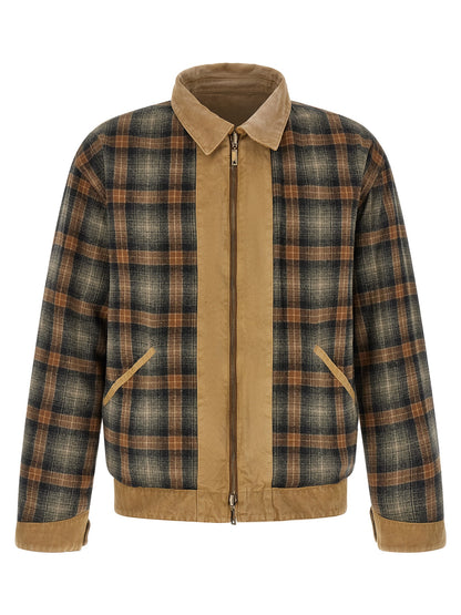 Beige Cotton Shell Jacket