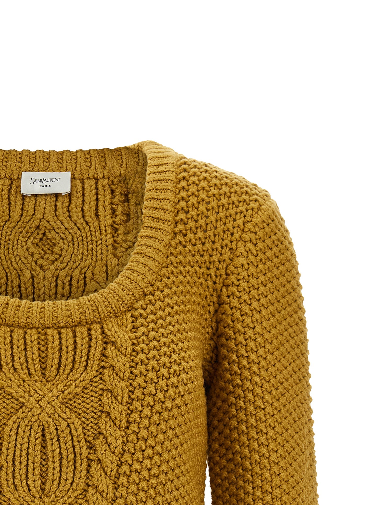 Bicolor Wool Cardigan