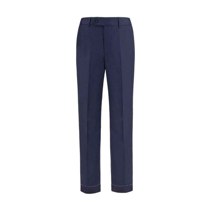 Blue Wool Oves Aries Dress Pants