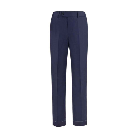 Blue Wool Oves Aries Dress Pants