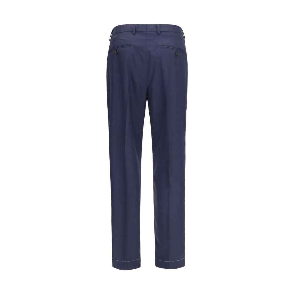 Blue Wool Oves Aries Dress Pants