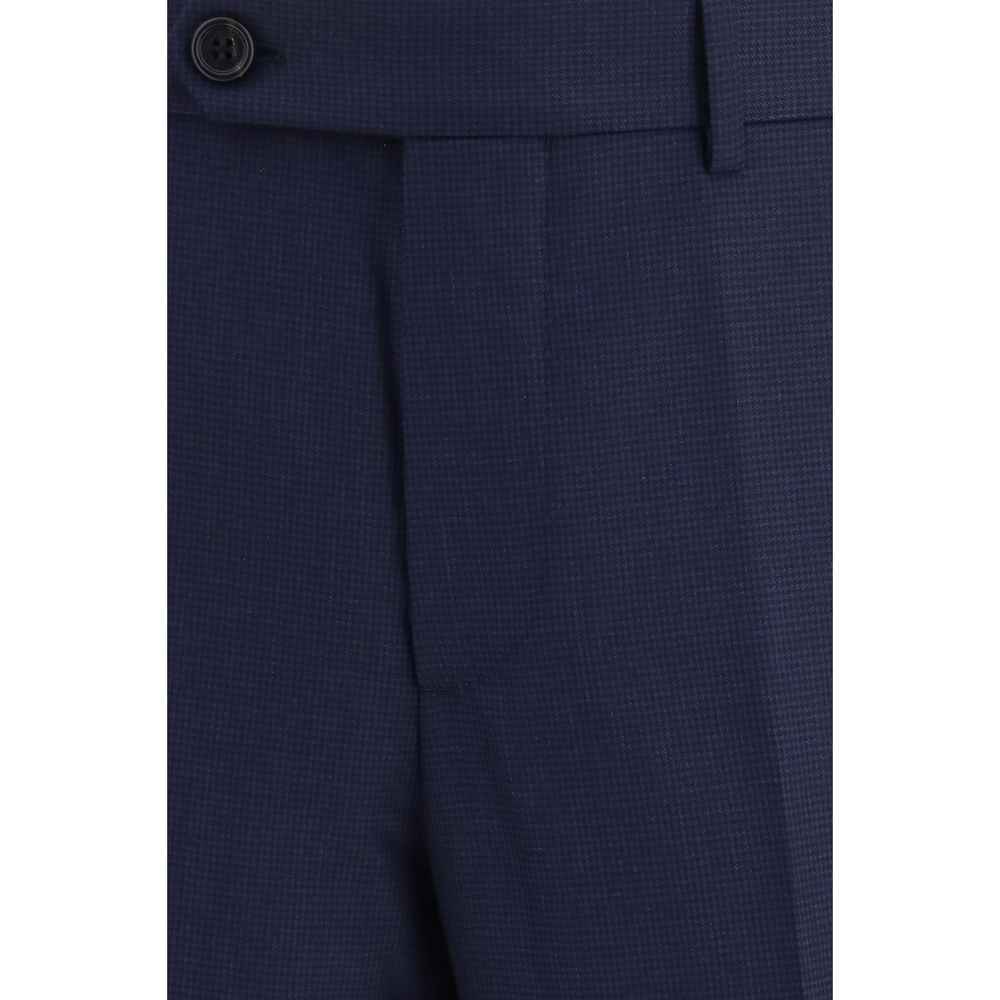 Blue Wool Oves Aries Dress Pants