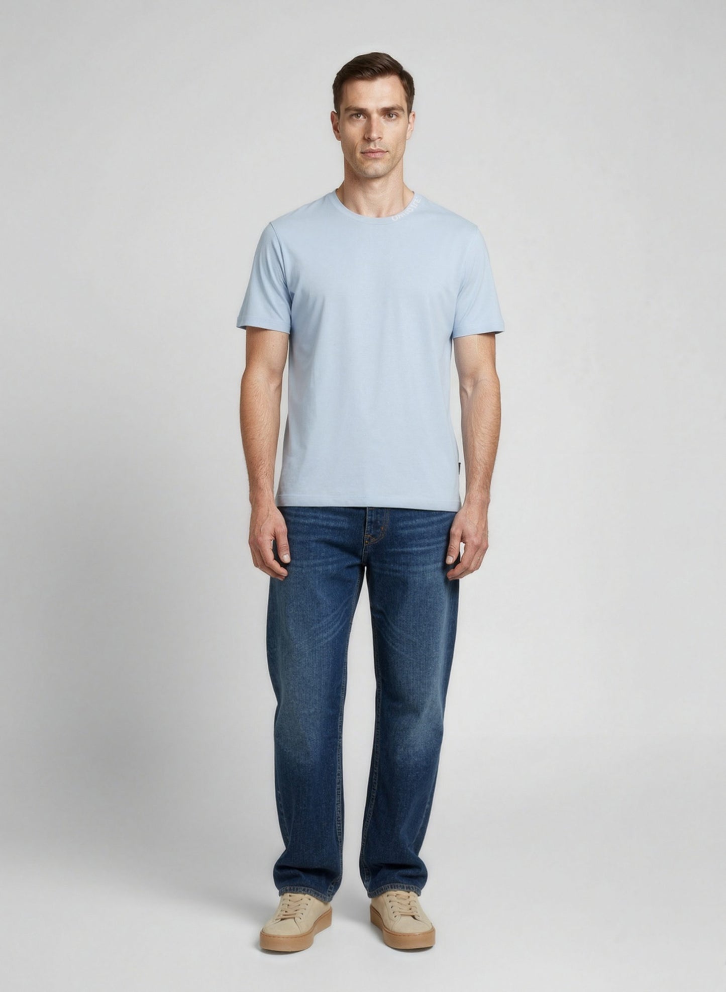 Blue Cotton T-Shirt