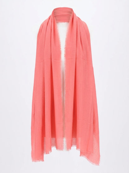 Orange Cashmere Scarf