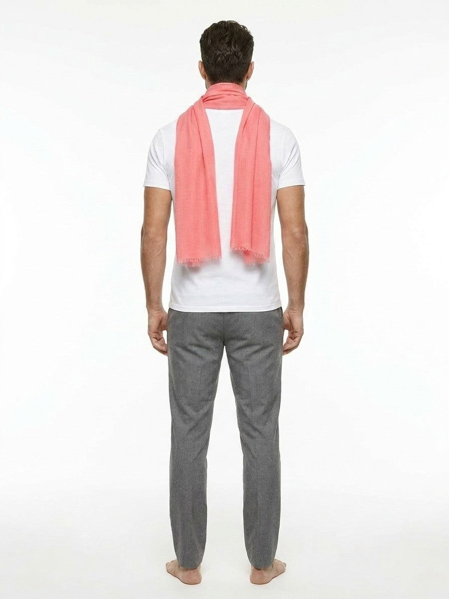 Orange Cashmere Scarf