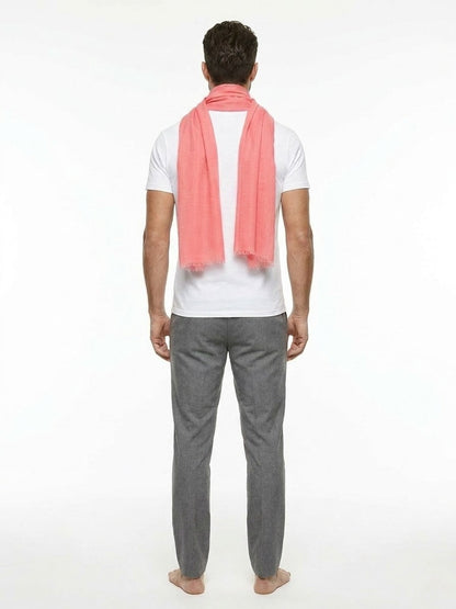 Orange Cashmere Scarf