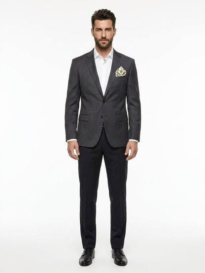 Bicolor Silk Pocket Square