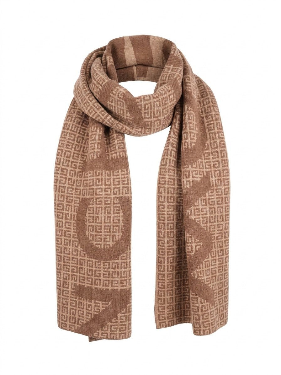 Bicolor Wool Scarf