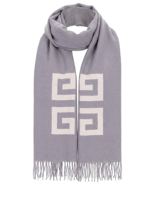 Bicolor Virgin Wool Scarf