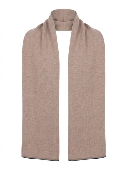 Beige Cashmere Scarf