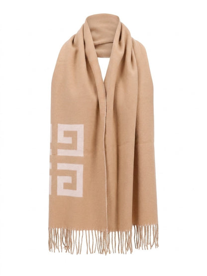 Bicolor Virgin Wool Scarf